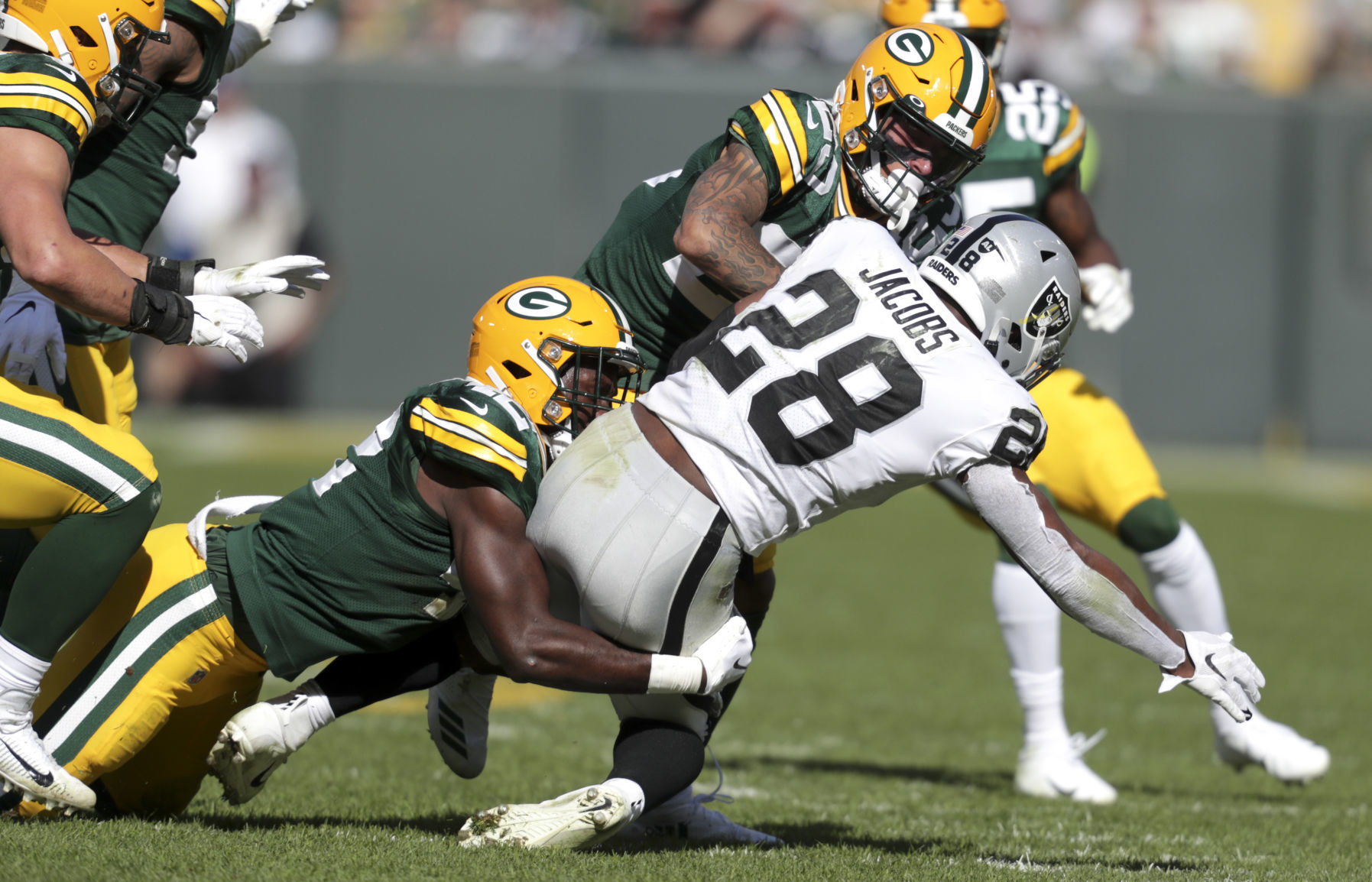 Packers 42, Raiders 24